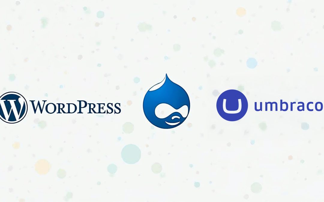 WordPress vs. Drupal vs. Umbraco: Which CMS Is Best for Your Business?