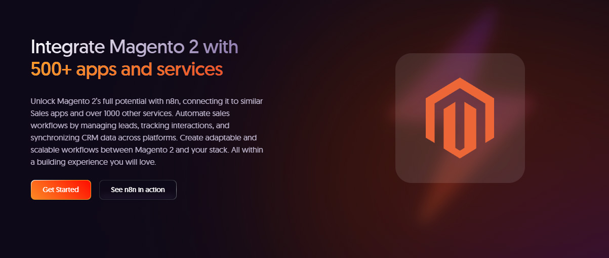 n8n magento screen n8n magento screen