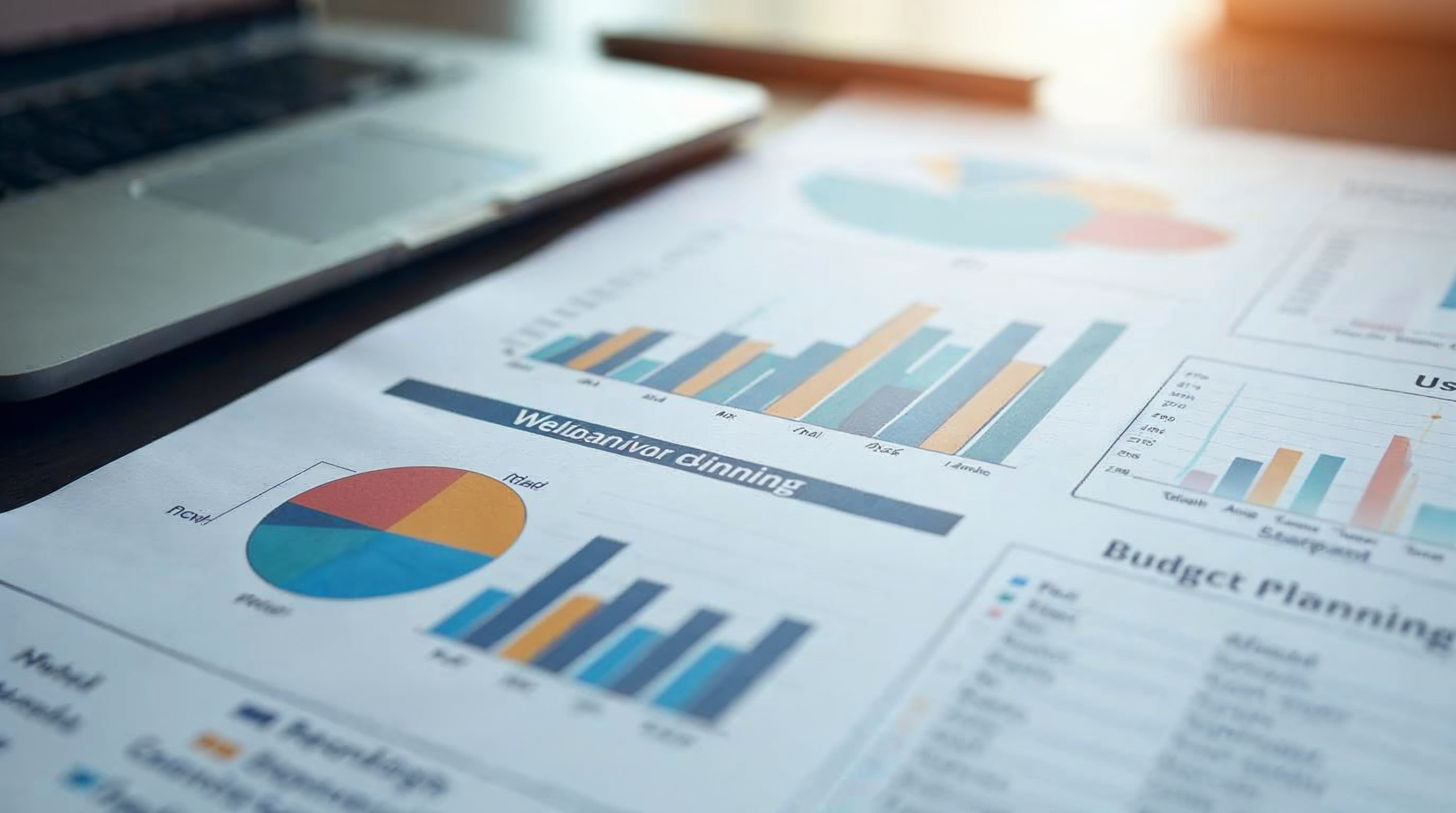 Budget planning document for website investment
