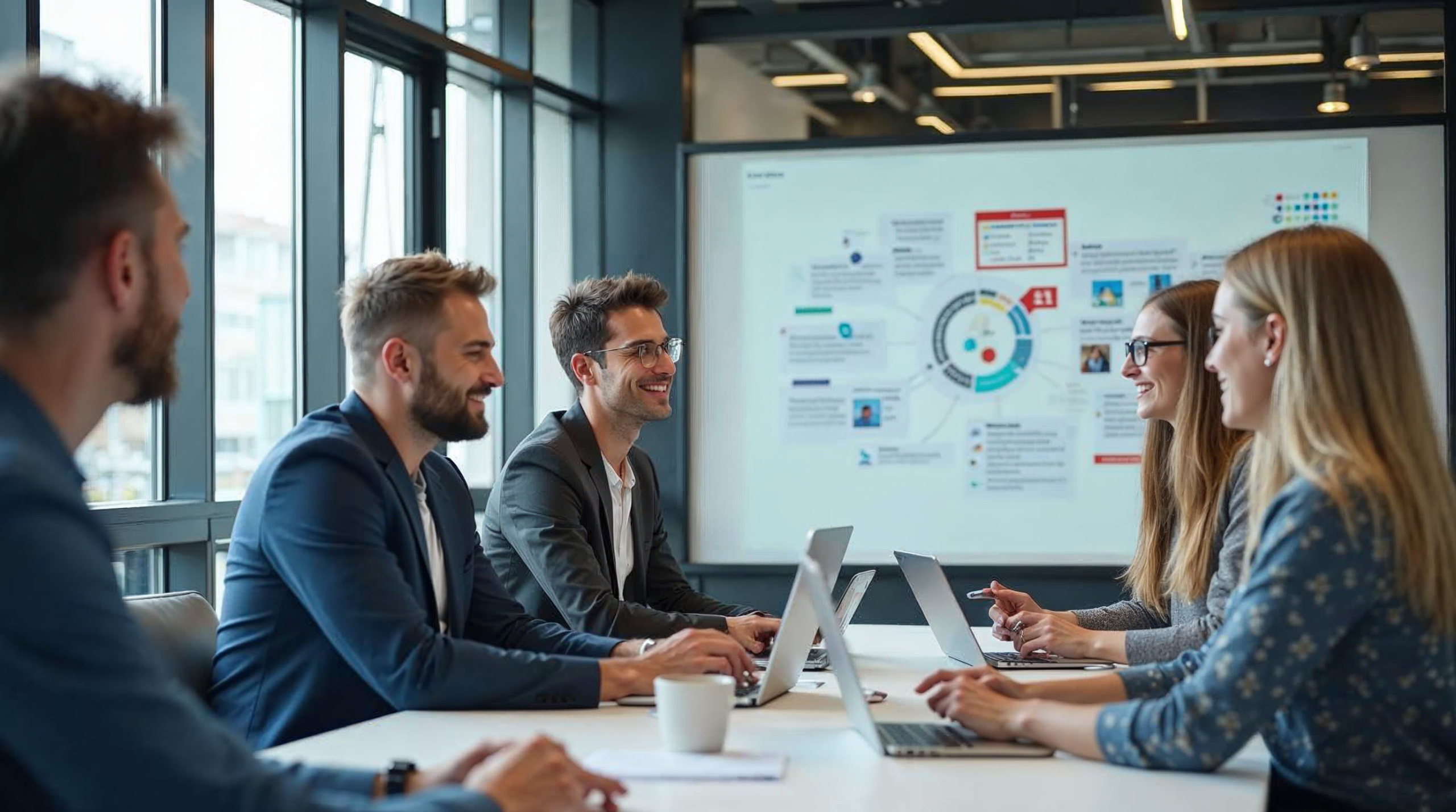 Customer AI journey roadmap diagram