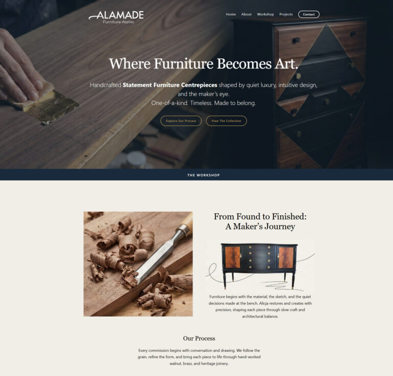 Alamade website2